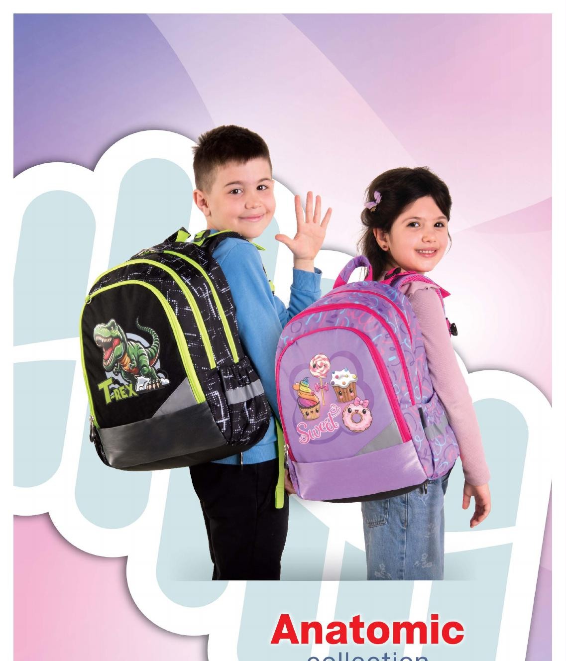 Anatomical Backpacks · Everyday lifestyle campaign