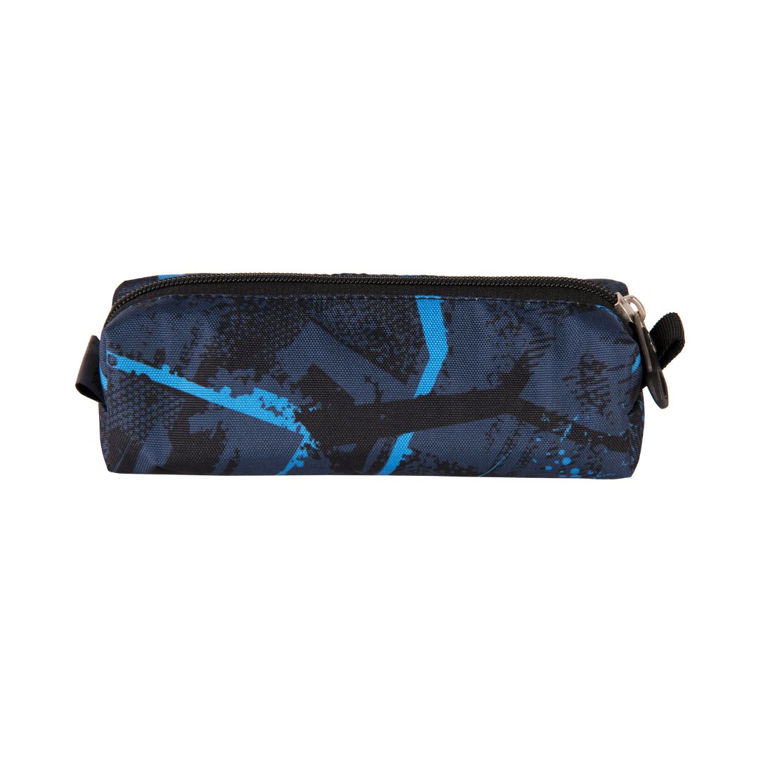PENCIL CASE ONE ZIP BLUE STRIKE