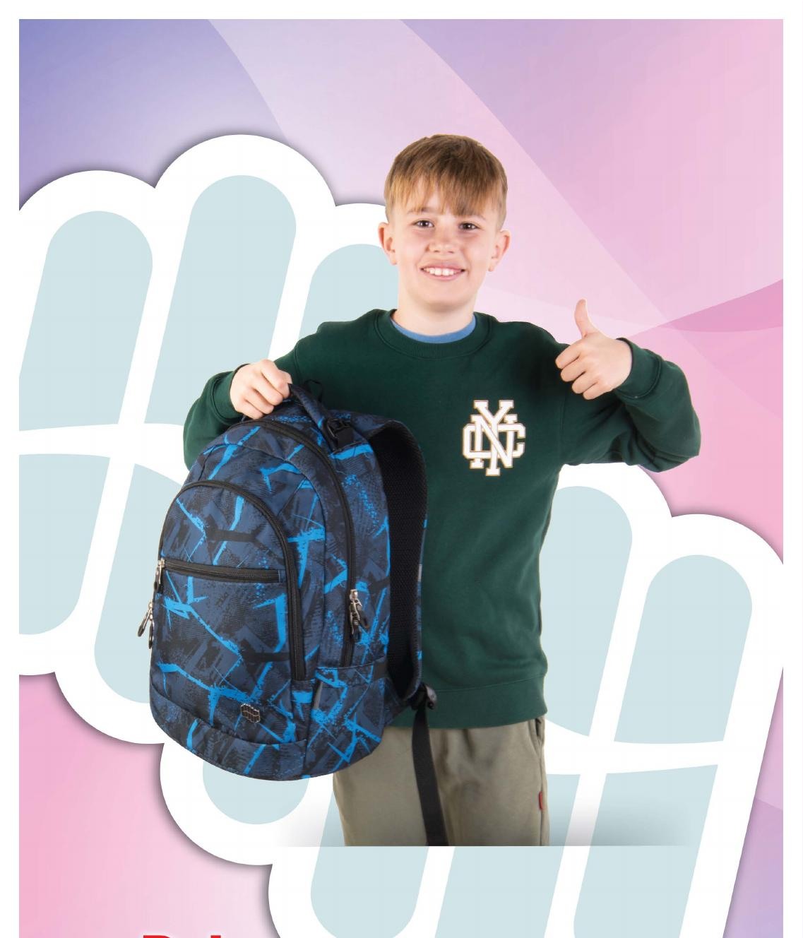 Teen Backpacks · Everyday lifestyle campaign