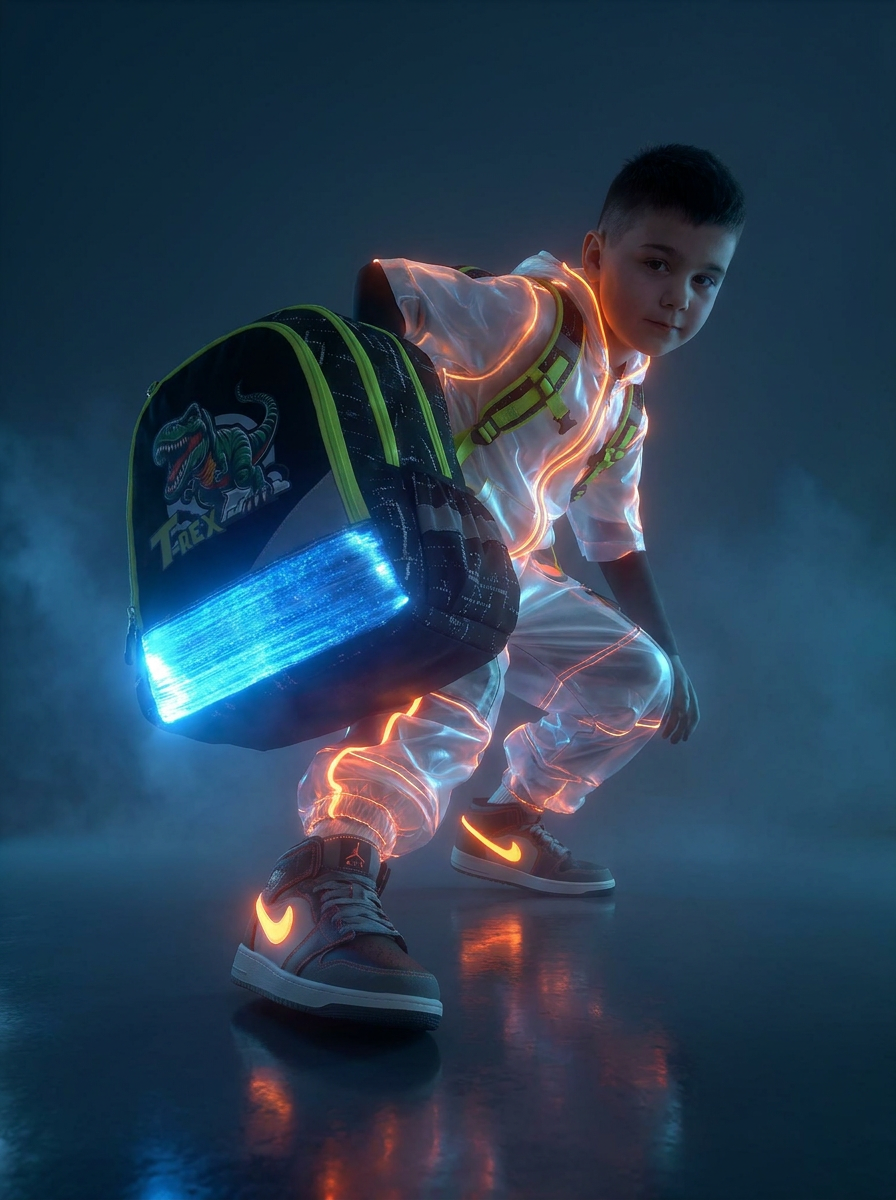 Anatomic Light T-Rex · In motion