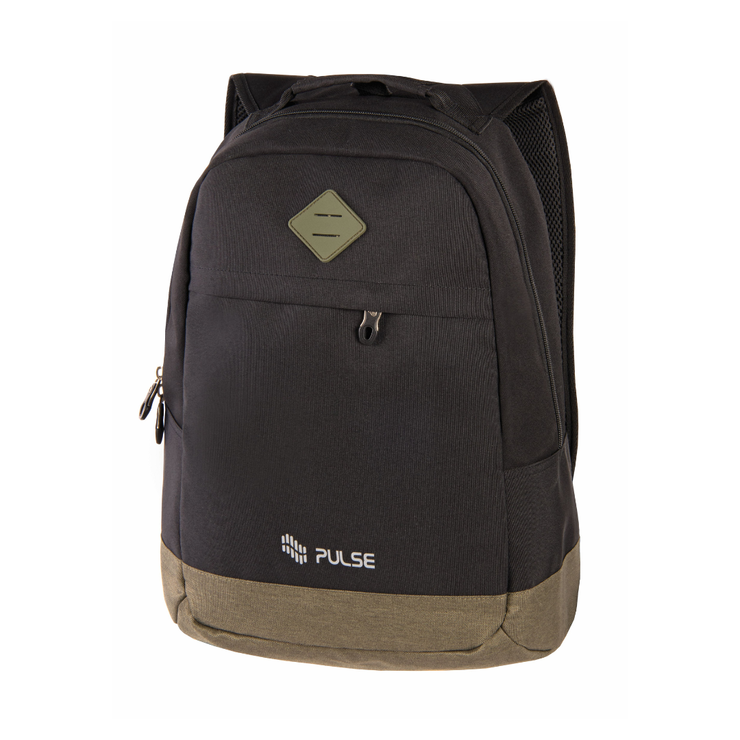 BACKPACK BICOLOR BLACK GREEN
