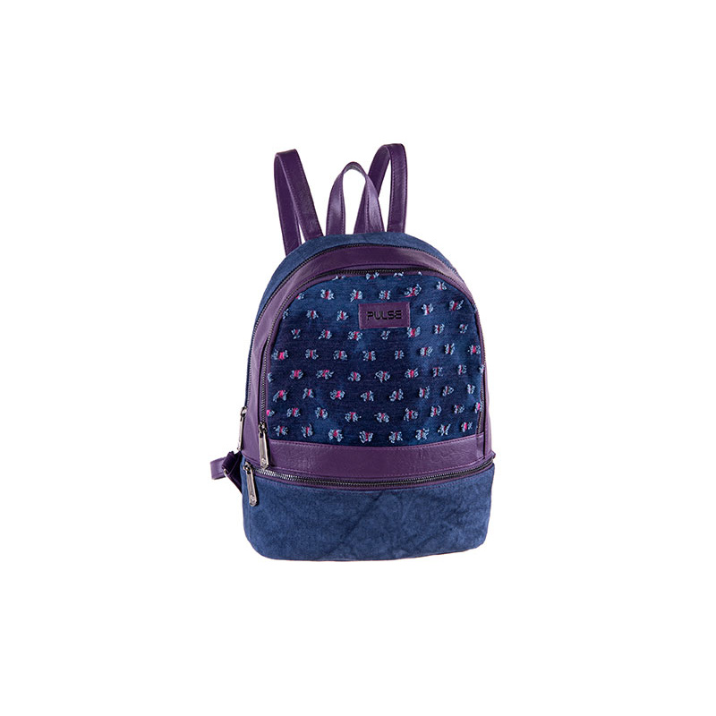 BACKPACK FIRENZE FLOWER JEANS