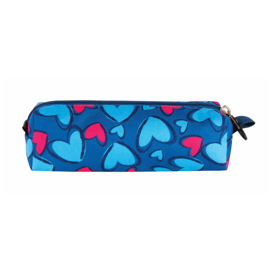 PENCIL CASE TEENS BLUE HEART