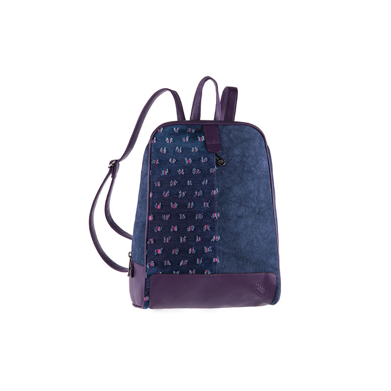 BACKPACK MODENA FLOWER JEANS