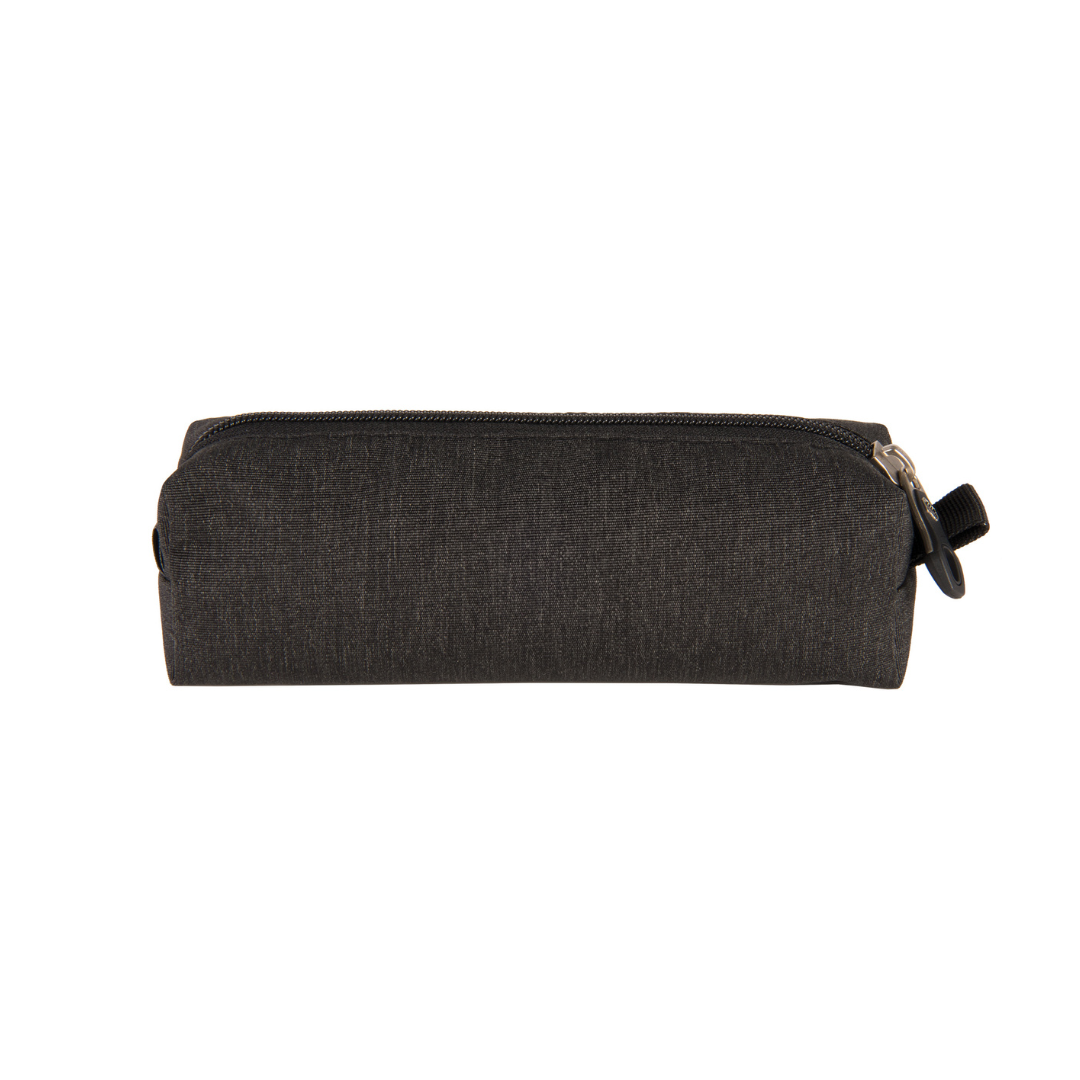 PENCIL CASE ONE ZIP GRAY CATIONIC