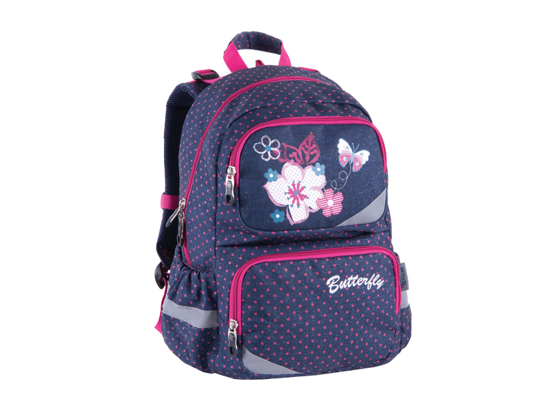 BACKPACK PULSE ANATOMIC FLOWERS BUTTERFLY