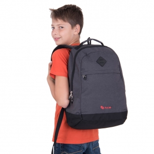 BACKPACK PULSE BICOLOR GRAY-BLACK