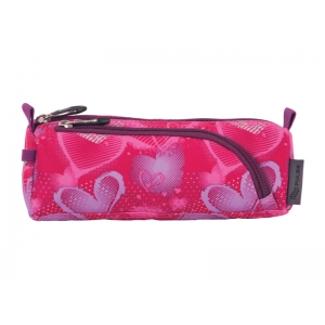 PENCIL CASE PULSE PINK HEART