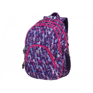 BACKPACK PULSE 2in1 TEENS PURPLE COLLISION