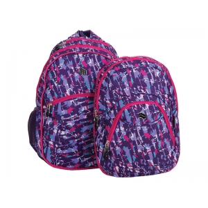 BACKPACK PULSE 2in1 TEENS PURPLE COLLISION