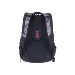 BACKPACK PULSE FEVER GRAY-RED