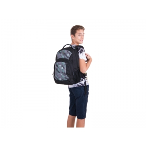 BACKPACK PULSE FEVER GRAY-BLUE