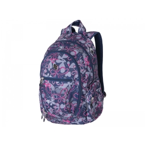 BACKPACK PULSE DOBBY BLUE BUTTERFLY