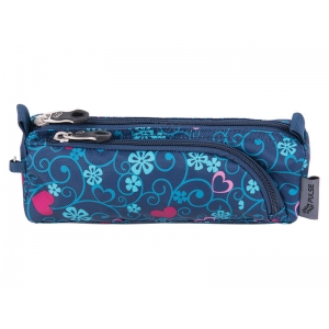 PENCIL CASE PULSE BLUE HEART