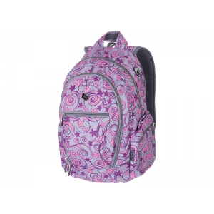 BACKPACK PULSE DOBBY GRAY FLOWER