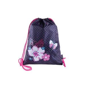 GYM BAG PULSE FLOWERS BUTTERFLY