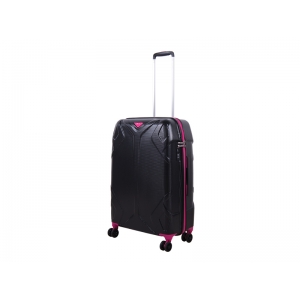 LUGGAGE PULSE SOHO BLACK-PINK- 24 inch