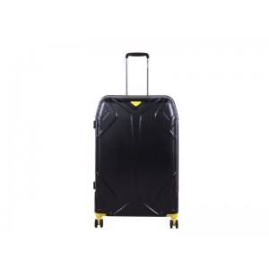 LUGGAGE PULSE SOHO BLACK-YELLOW- 28 inch