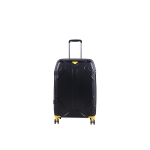 LUGGAGE PULSE SOHO BLACK-YELLOW- 24 inch